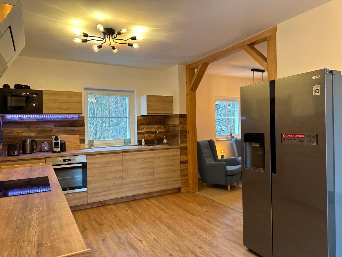 Chalet Ferienhaus Dresden Buitenkant foto